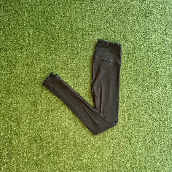 Sculptural Olive Leggings1 - Picture 1 of 5